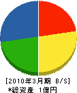 スミテクノエンジニアリング 貸借対照表 2010年3月期 スミテクノエンジニアリング 貸借対照表 2010年3月期