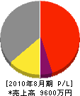 二葉工業 損益計算書 2010年8月期 二葉工業 損益計算書 2010年8月期