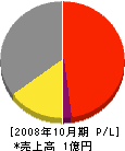 岡崎組 損益計算書 2008年10月期 岡崎組 損益計算書 2008年10月期