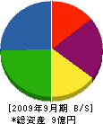 サンフィールド 貸借対照表 2009年9月期 サンフィールド 貸借対照表 2009年9月期