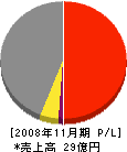 大和 損益計算書 2008年11月期 大和 損益計算書 2008年11月期