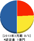 メイコー 貸借対照表 2013年3月期 メイコー 貸借対照表 2013年3月期