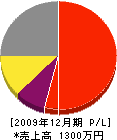 山口造園 損益計算書 2009年12月期 山口造園 損益計算書 2009年12月期