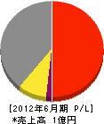 遠江工務店 損益計算書 2012年6月期 遠江工務店 損益計算書 2012年6月期