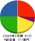東洋シヤッター 貸借対照表 2009年3月期 東洋シヤッター 貸借対照表 2009年3月期