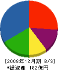 ヤマトプロテック 貸借対照表 2008年12月期 ヤマトプロテック 貸借対照表 2008年12月期