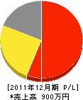 下口造園土木 損益計算書 2011年12月期 下口造園土木 損益計算書 2011年12月期