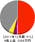 辻建築 損益計算書 2011年12月期 辻建築 損益計算書 2011年12月期