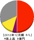 金沢スリーボンド 損益計算書 2012年12月期 金沢スリーボンド 損益計算書 2012年12月期