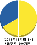 望月義則 貸借対照表 2011年12月期 望月義則 貸借対照表 2011年12月期