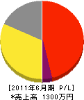 甲泉工業 損益計算書 2011年6月期 甲泉工業 損益計算書 2011年6月期