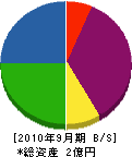 リ・ネット 貸借対照表 2010年9月期 リ・ネット 貸借対照表 2010年9月期