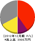 ケィアンドケィ 損益計算書 2012年12月期 ケィアンドケィ 損益計算書 2012年12月期