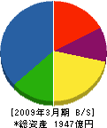 ダイフク 貸借対照表 2009年3月期 ダイフク 貸借対照表 2009年3月期