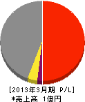 丸木運輸工事 損益計算書 2013年3月期 丸木運輸工事 損益計算書 2013年3月期