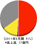 スズデン 損益計算書 2011年6月期 スズデン 損益計算書 2011年6月期