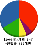 大和小田急建設 貸借対照表 2009年3月期 大和小田急建設 貸借対照表 2009年3月期