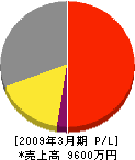 リ・クリエイティブ 損益計算書 2009年3月期 リ・クリエイティブ 損益計算書 2009年3月期