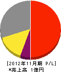 ツツミ 損益計算書 2012年11月期 ツツミ 損益計算書 2012年11月期