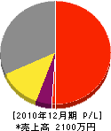 阪本塗装工業 損益計算書 2010年12月期 阪本塗装工業 損益計算書 2010年12月期