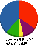 保科製作所 貸借対照表 2009年4月期 保科製作所 貸借対照表 2009年4月期