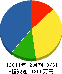 田中商店 貸借対照表 2011年12月期 田中商店 貸借対照表 2011年12月期
