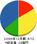 工芸社 貸借対照表 2008年12月期 工芸社 貸借対照表 2008年12月期