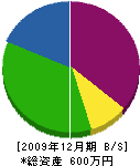 松陽造園 貸借対照表 2009年12月期 松陽造園 貸借対照表 2009年12月期
