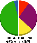 新都市センター開発 貸借対照表 2008年3月期 新都市センター開発 貸借対照表 2008年3月期