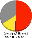 きだ塗装 損益計算書 2012年2月期 きだ塗装 損益計算書 2012年2月期
