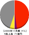 中道組 損益計算書 2008年11月期 中道組 損益計算書 2008年11月期