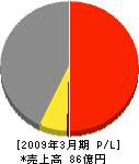 西武造園 損益計算書 2009年3月期 西武造園 損益計算書 2009年3月期
