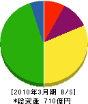 空港施設 貸借対照表 2010年3月期 空港施設 貸借対照表 2010年3月期