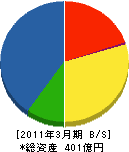 生和コーポレーション 貸借対照表 2011年3月期 生和コーポレーション 貸借対照表 2011年3月期