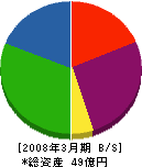 フルハシEPO 貸借対照表 2008年3月期 フルハシEPO 貸借対照表 2008年3月期