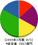 大和リース 貸借対照表 2009年3月期 大和リース 貸借対照表 2009年3月期