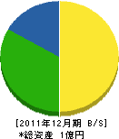 渡辺建築 貸借対照表 2011年12月期 渡辺建築 貸借対照表 2011年12月期