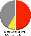 みかど産業 損益計算書 2012年6月期 みかど産業 損益計算書 2012年6月期