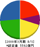大同特殊鋼 貸借対照表 2008年3月期 大同特殊鋼 貸借対照表 2008年3月期