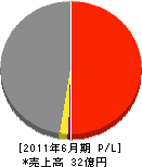七保 損益計算書 2011年6月期 七保 損益計算書 2011年6月期