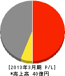 東建エンジニアリング 損益計算書 2013年3月期 東建エンジニアリング 損益計算書 2013年3月期