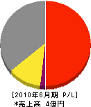 朝日電気工業 損益計算書 2010年6月期 朝日電気工業 損益計算書 2010年6月期