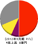 山湛産業開発 損益計算書 2012年9月期 山湛産業開発 損益計算書 2012年9月期