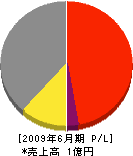 太平電気工事 損益計算書 2009年6月期 太平電気工事 損益計算書 2009年6月期