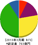 エネルギーアドバンス 貸借対照表 2013年3月期 エネルギーアドバンス 貸借対照表 2013年3月期