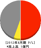 城東 損益計算書 2012年4月期 城東 損益計算書 2012年4月期