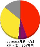 日成エンジニアリング 損益計算書 2010年3月期 日成エンジニアリング 損益計算書 2010年3月期