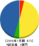 文京通信工業 貸借対照表 2009年1月期 文京通信工業 貸借対照表 2009年1月期