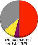 文京通信工業 損益計算書 2009年1月期 文京通信工業 損益計算書 2009年1月期