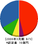 大澤塗装 貸借対照表 2008年3月期 大澤塗装 貸借対照表 2008年3月期